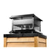 HHT Black Square Termination Cap for SL300 Chimney Systems | ST375