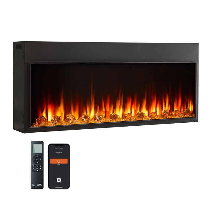 SimpliFire Scion 55" Electric Fireplace Product with Controls