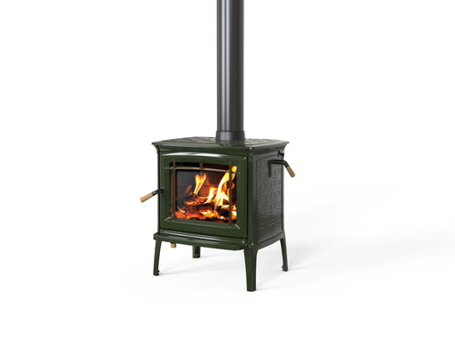 Hearthstone Stoves Shelburne Freestanding Wood Stove with Basil Enamel Finish