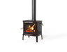 Hearthstone Stoves Shelburne Freestanding Wood Stove with Brown Enamel Finish