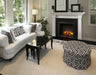 SimpliFire Built-In Electric Fireplace in Old Fashioned Living Room