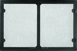 Majestic Grand Vista Cabinet Style Mesh Doors | Black
