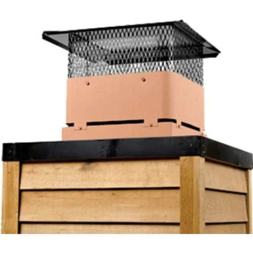 HHT Terra Cotta Vertical Termination Cap for SL1100 Chimney Systems | TCT1175