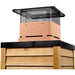HHT Terra Cotta 8" Vertical Termination Cap for SL300 Chimney Systems