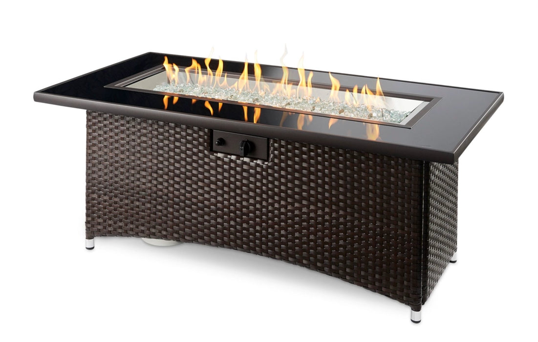 The Outdoor Greatroom Company Montego Linear Gas Fire Pit Table