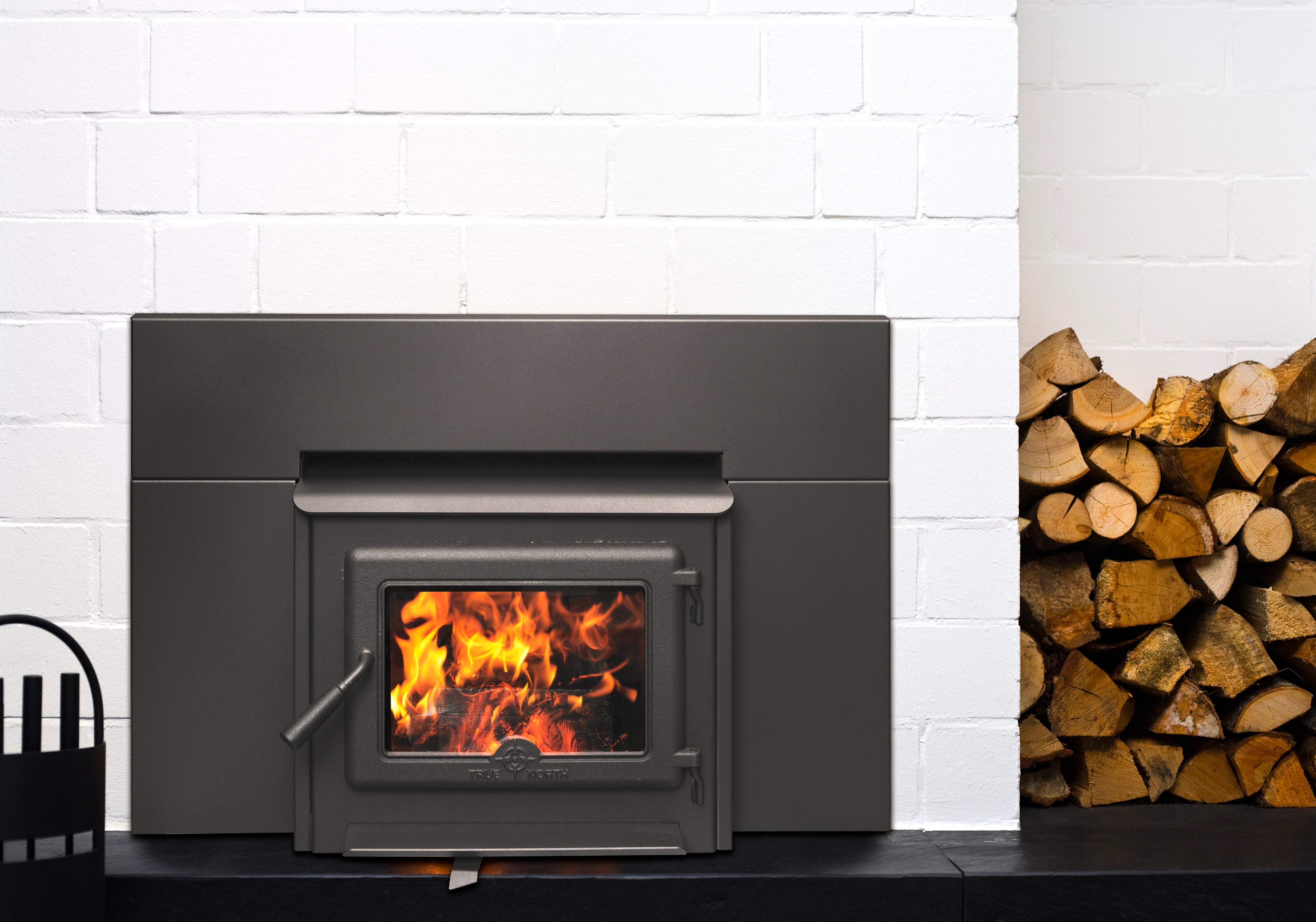 True North TN20 Wood-Burning Fireplace Insert — Cozy Glow Stoves