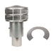 HHT Round Telescoping Termination Cap with Storm Collar for SL300 Wood Burning Chimney Pipe