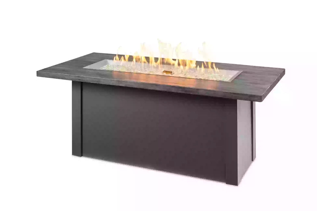 The Outdoor Greatroom Company Havenwood Linear Gas Fire Pit Table