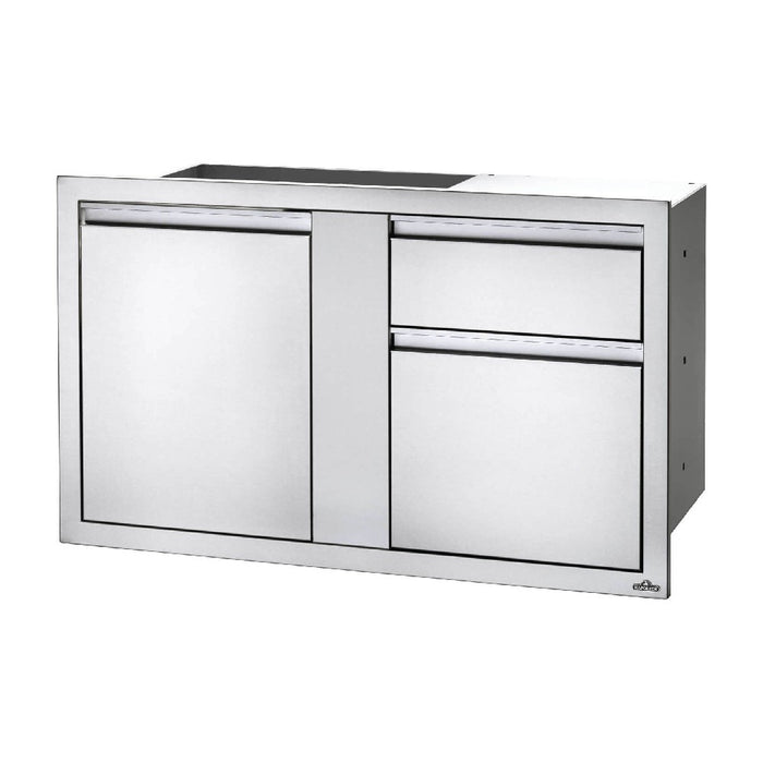 42 x 24 inch Large Door & Waste Bin Drawer | BI-4224-1D1W