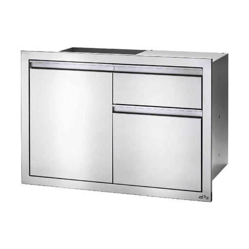 36 x 24 inch Single Door & Waste Bin Drawer | BI-3624-1D1W