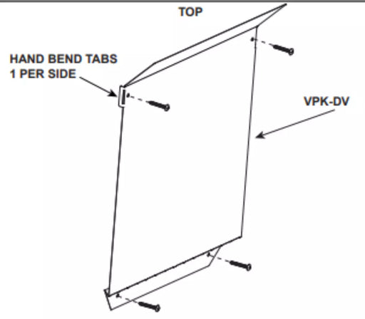 HHT Vinyl Siding Protection Kit for DVP-TRAP Series Termination Caps