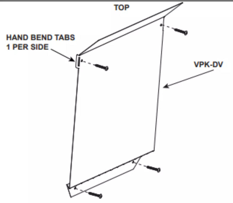 HHT Vinyl Siding Protection Kit for DVP-TRAP Series Termination Caps
