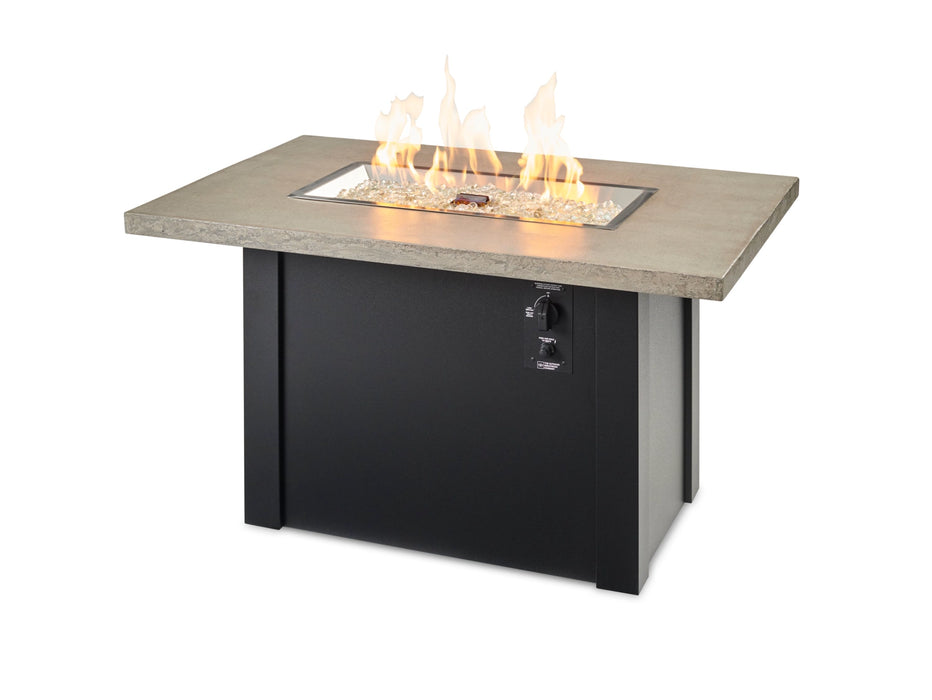 The Outdoor Greatroom Company Havenwood Rectangular Gas Fire Pit Table