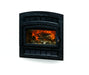 Hearthstone Stoves WFP Wood-Burning Fireplace with Matte Black Finish - Front