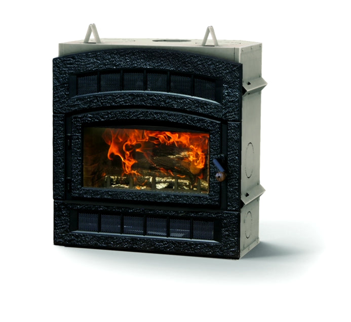 Hearthstone Stoves WFP Wood-Burning Fireplace with Matte Black Finish