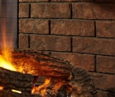 HHT See-Through 36 Weathered Brown Brick Refractory Kit