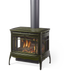Hearthstone Stoves Waitsfield Direct Vent Gas Stove with Basil Enamel Finish