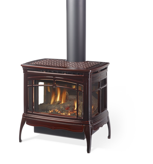 Hearthstone Stoves Waitsfield Direct Vent Gas Stove with Brown Enamel Finish