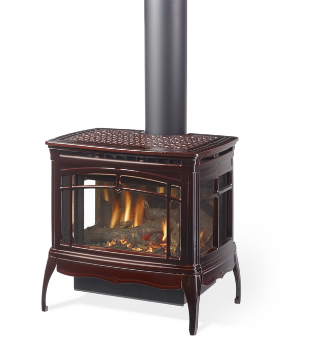 Hearthstone Stoves Waitsfield Direct Vent Gas Stove with Brown Enamel Finish