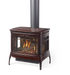 Hearthstone Stoves Waitsfield Direct Vent Gas Stove with Brown Enamel Finish