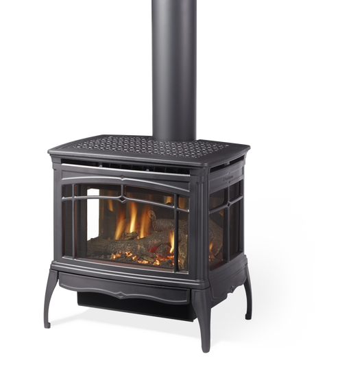 Hearthstone Stoves Waitsfield Direct Vent Gas Stove with Matte Black Finish