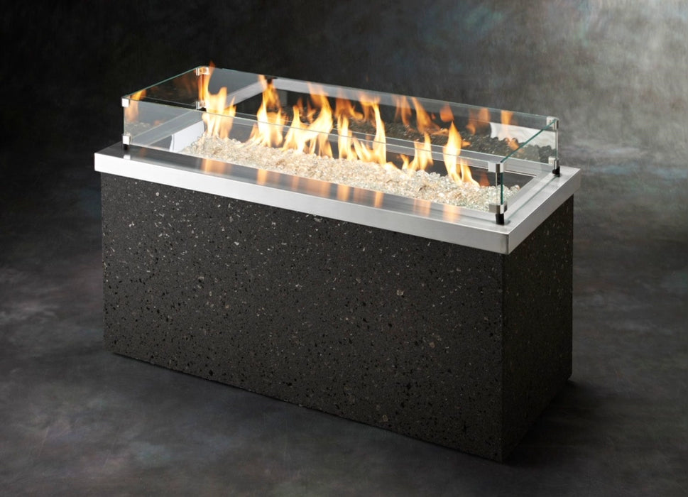 The Outdoor Greatroom Company Key Largo Linear Gas Fire Pit Table