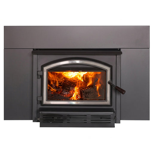 Empire Stove Archway Insert with Nickel Trim