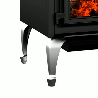 Empire Stove Queen Anne Legs - Nickel
