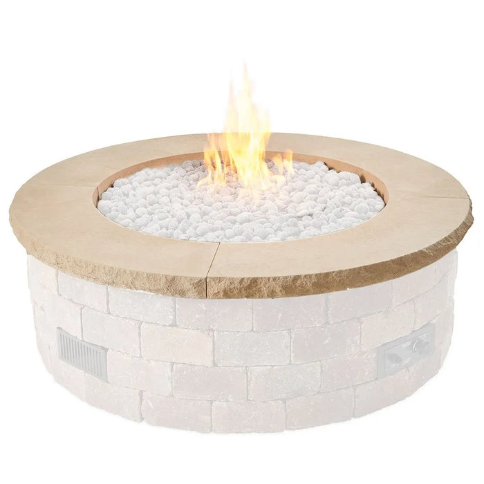 The Outdoor Greatroom Company Concrete Top for Bronson Block Round Gas Fire Pit