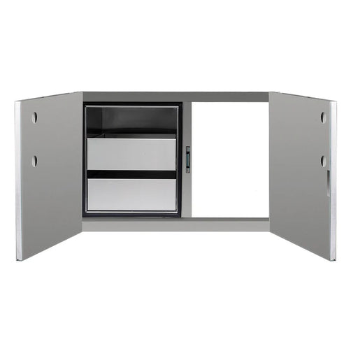 Summerset 36-Inch Dry Storage Pantry with 2 Drawers and Access Door - Empty