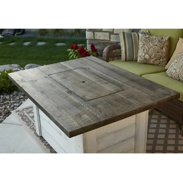 The Outdoor Greatroom Company Alcott Rectangular Gas Fire Pit Table