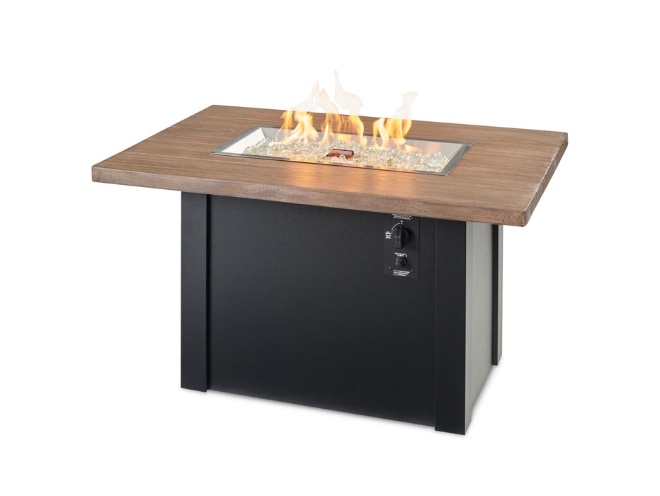 The Outdoor Greatroom Company Havenwood Rectangular Gas Fire Pit Table