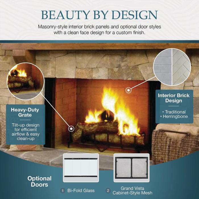 Majestic Biltmore Fireplace Product Options