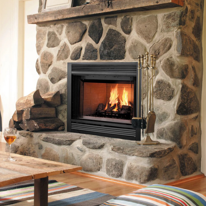 Majestic Sovereign Heating Circulating Wood-Burning Fireplace