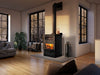 Osburn Gusto Wood Burning Cookstove with Black Molding - Right Side