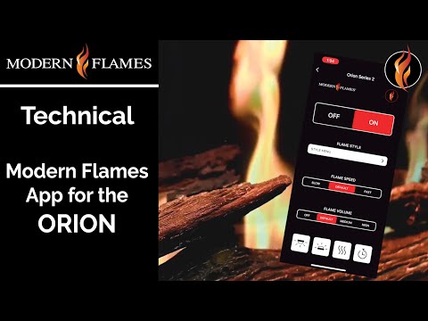 Modern Flames Orion WiFi Mobile App