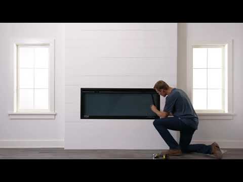 SimpliFire: How to install a recessed electric fireplace