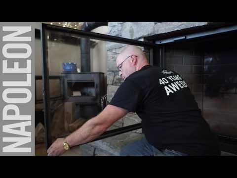 Napoleon High Country 7000 and 8000 Replacing the Door Glass