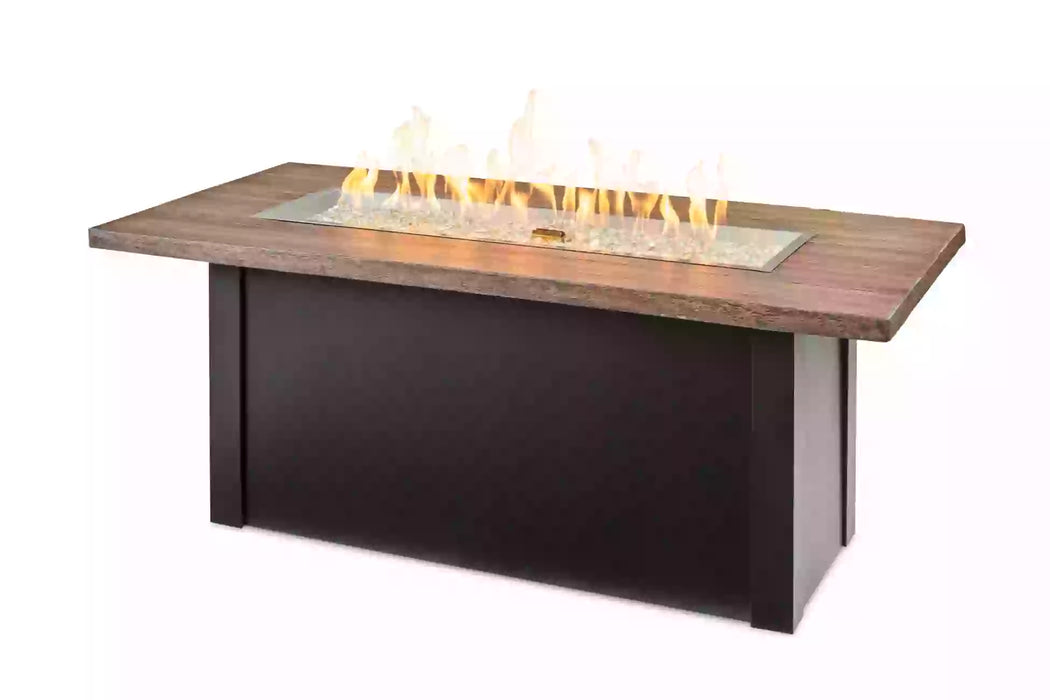 The Outdoor Greatroom Company Havenwood Linear Gas Fire Pit Table