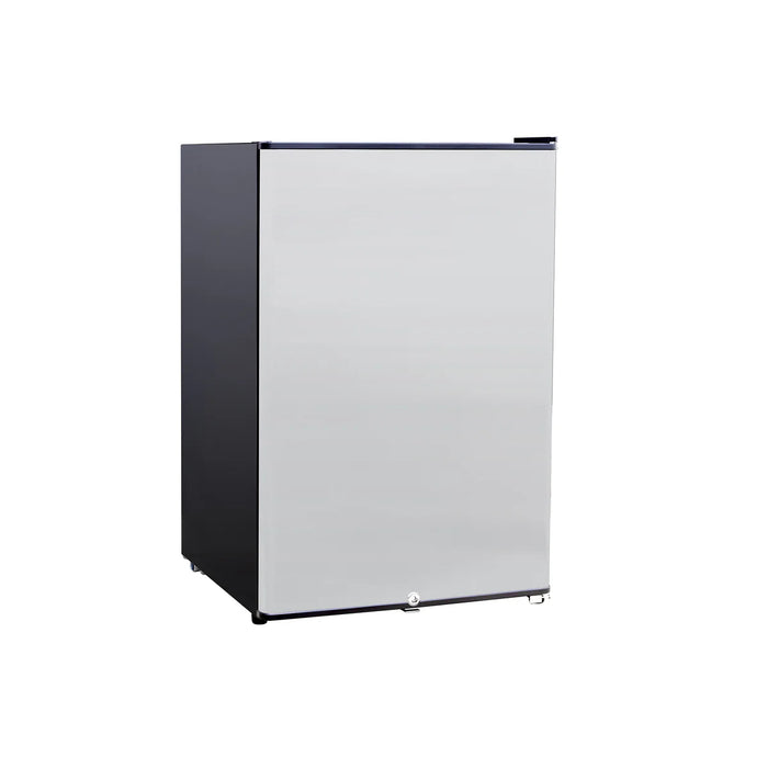 Summerset 22-inch 4.1c Outdoor Approved Refrigerator, #304SS Reversible Door with Lock