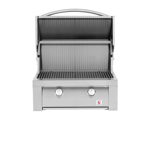 Summerset Resort 30" 2-Burner Built-In Gas Grill Lid Open
