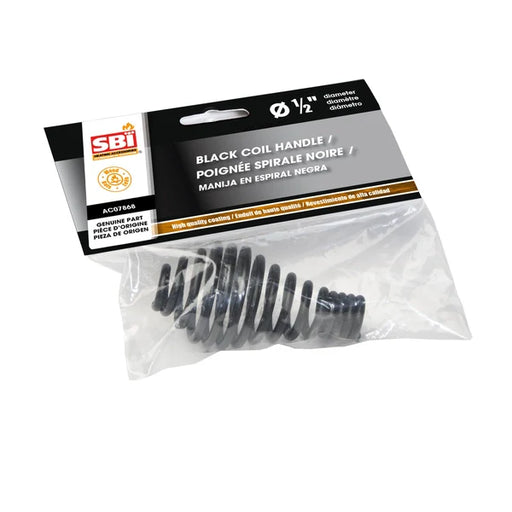 SBI 1/2" Black Coil Handle - SBI Part AC07868