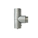 SBI 4" To 3" Pellet Stove Tee And Cap Adapter (unpainted) - SBI Part VOP0114