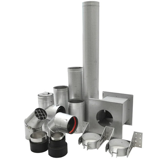 SBI 4" Vortex Pellet Vent Ground Floor Kit - SBI Part VOPKGF04