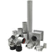SBI 4" Vortex Pellet Vent Ground Floor Kit - SBI Part VOPKGF04