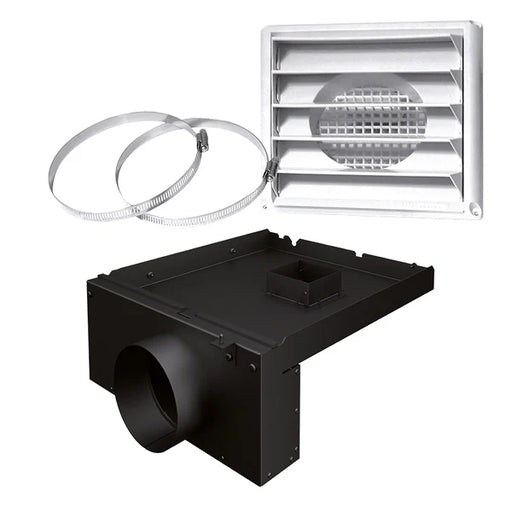 SBI 5"ø Fresh Air Intake Kit For Wood Stove On Legs - SBI Part AC01338