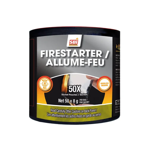 SBI 50 Sachet Pouches Fire Starter - SBI Part AC02597
