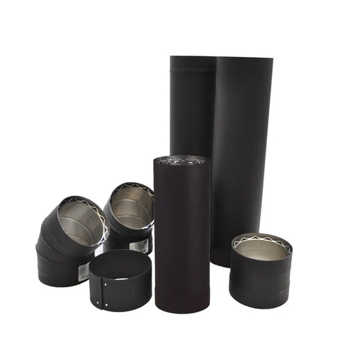 SBI 6" To-the-wall Double Wall Pipe Kit - SBI Part VODBKTW06
