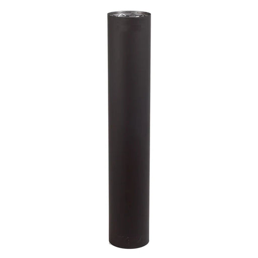 SBI 6" X 24"l Vortex Double Wall Black Pipe - SBI Part VOD0010