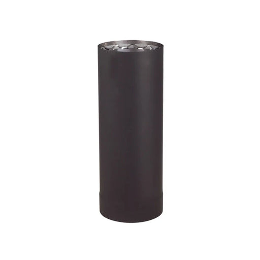 SBI 6" X 6"l Vortex Double Wall Black Pipe - SBI Part VOD0001